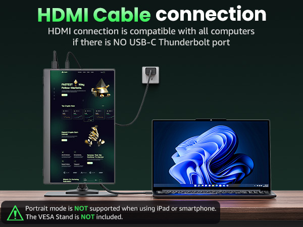 mobile monitor for laptop