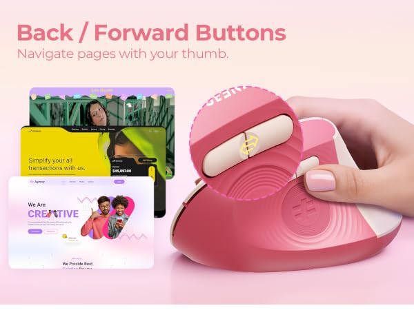 bluetooth ergonomic mouse