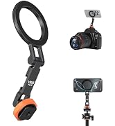 VRIG MG-28 Magnetic Phone Tripod Mount for magsafe, 1/4" Thread & Cold Shoe Camera Phone Mount Ad...
