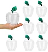 HANZE Large Apple Container, Apple Shaped Candy Toy Gift Filling Containers Jar for Party Wedding...
