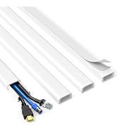 Delamu Cord Hider, 62.8in Cable Hider, Cord Covers for Wires on Wall, Wire Covers for Cords, Wire...