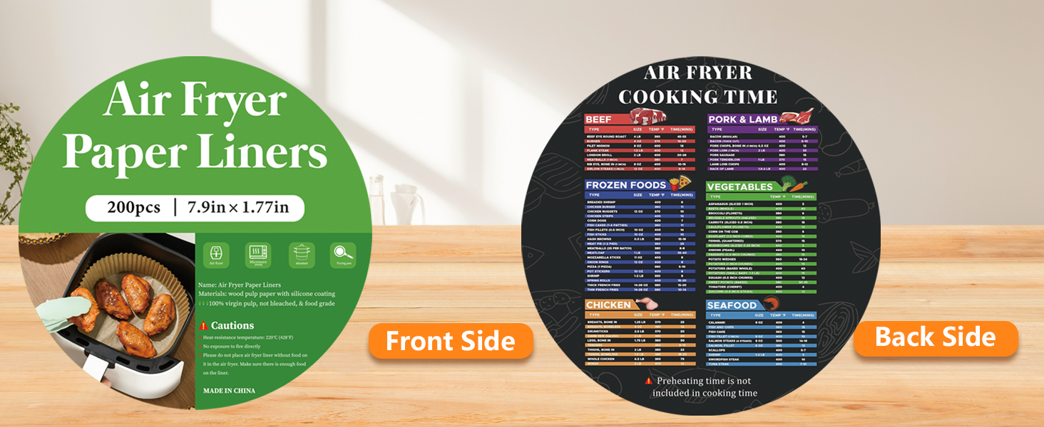 air fryer disposable liners