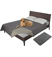Easy-Going 100% Waterproof Dog Bed Cover Washable Couch Cover Non-Slip Sofa Cover Furniture Prote...