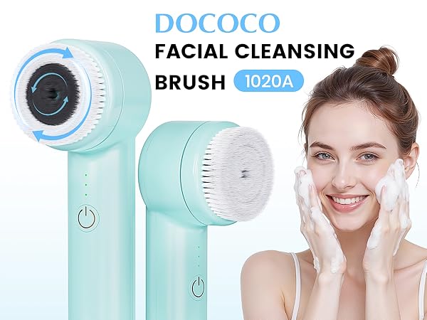 electric facial cleansing brush