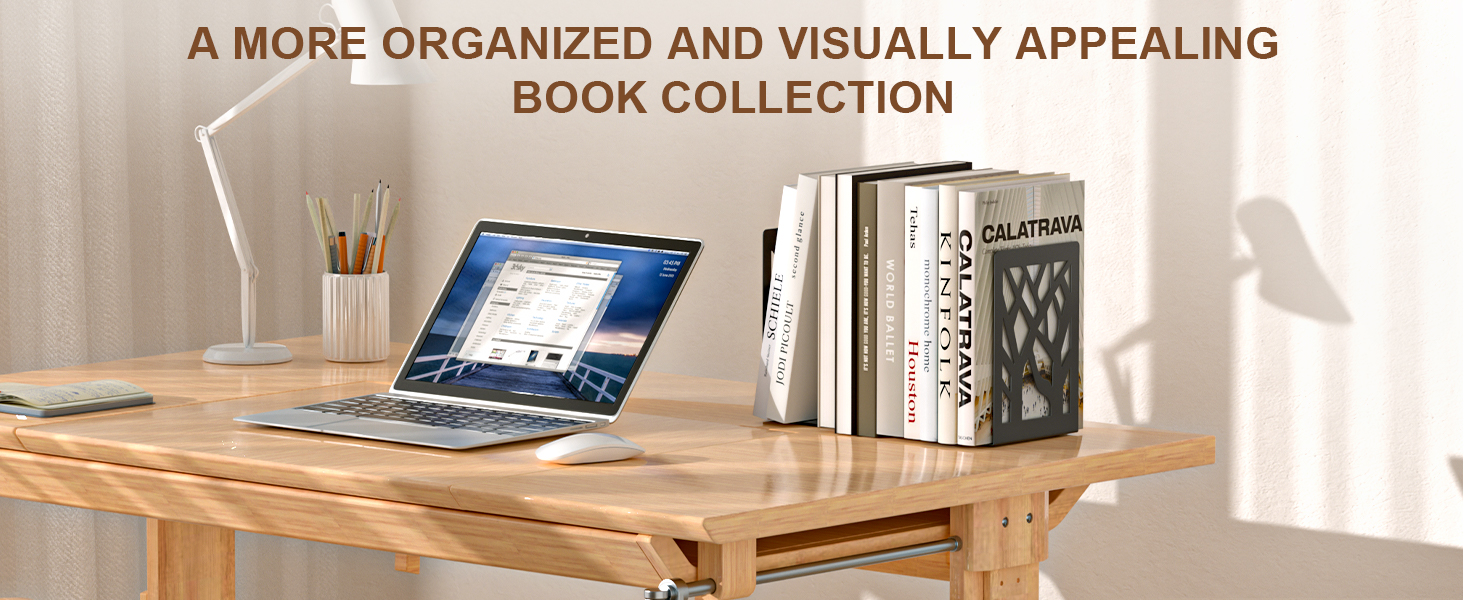 bookends for book holder