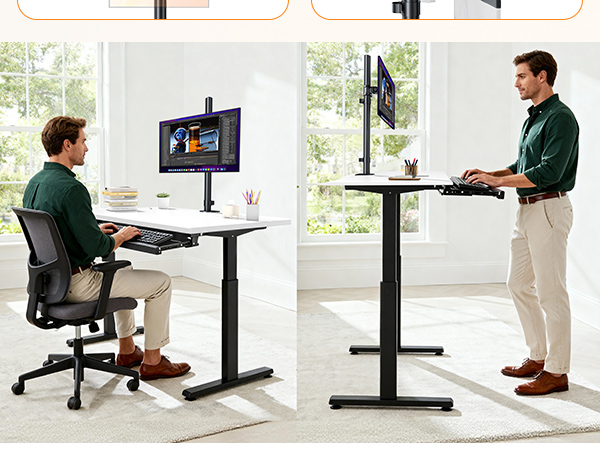 2 Tall Monitor Stand