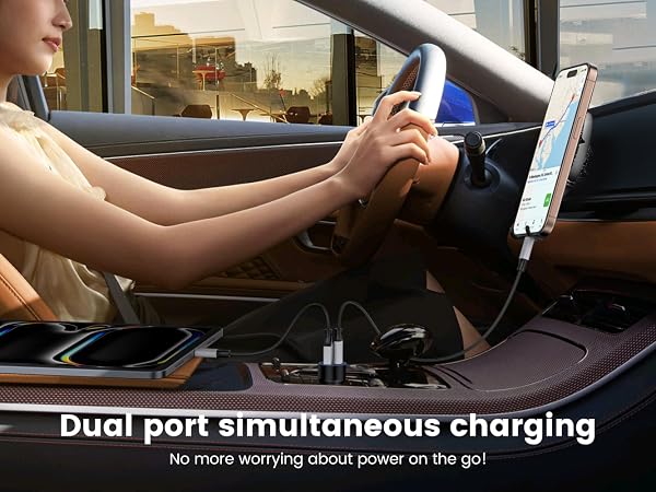 MOSWAG Car Charger Adapter
