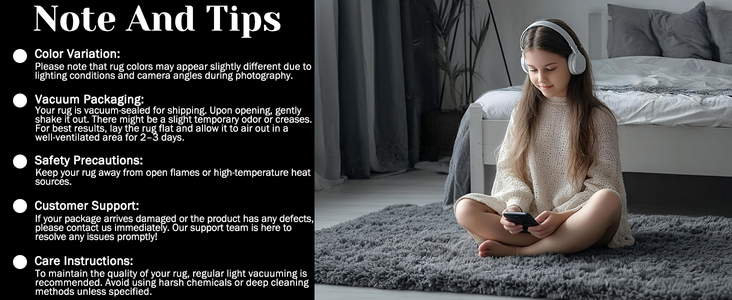 note and tips