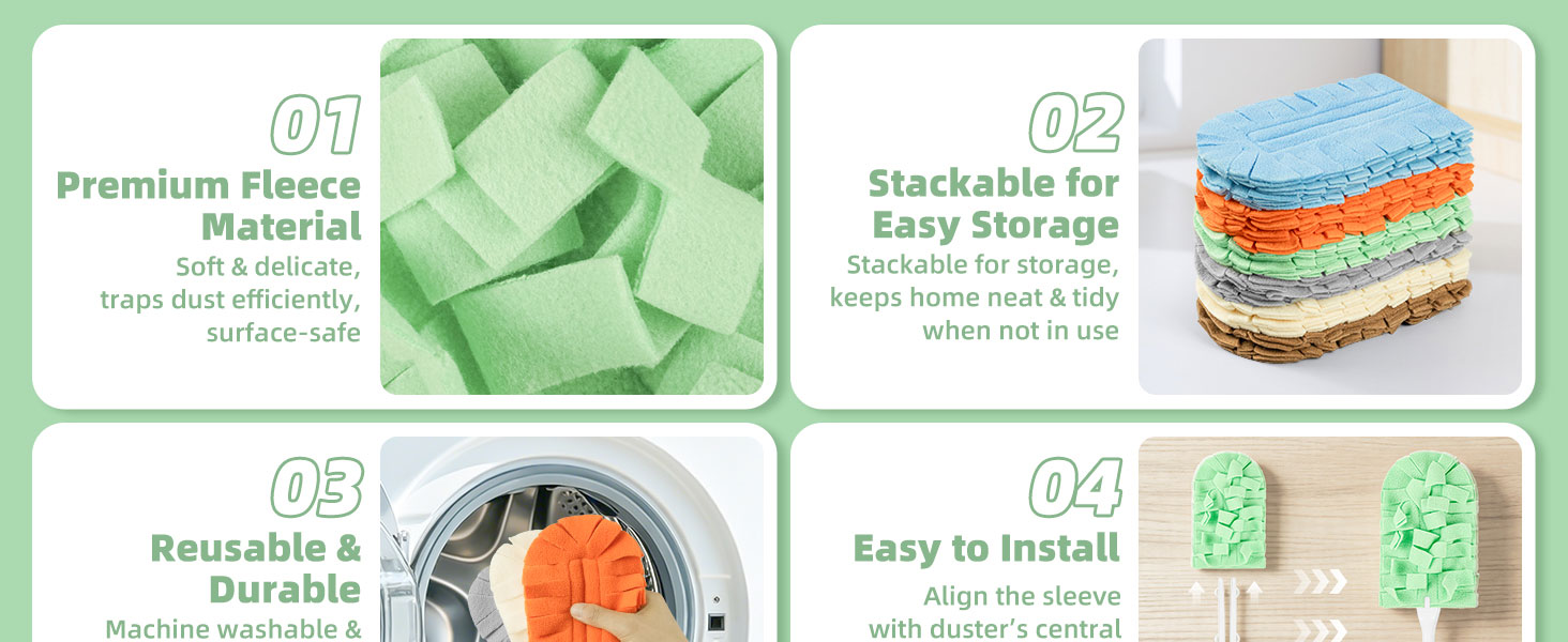 Reusable Swiffer Duster Pads
