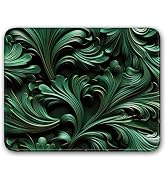 Flodirise Anti-Slip Mouse Pad Non-Slip Rubber Base Mouse Pad for Laptop, Computer & PC, Green, 8x...