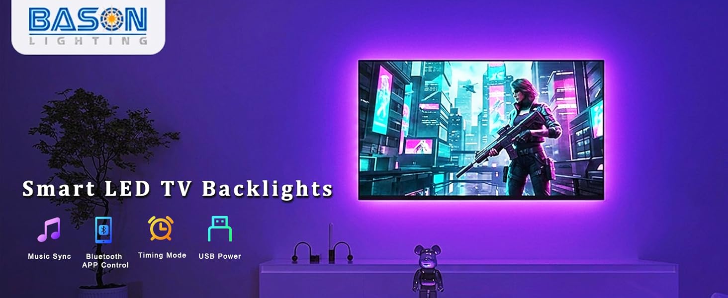 Smart led tv backlight