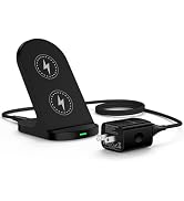 15W Samsung Wireless Charger Fast Charging Stand for Galaxy S26 Ultra S26+ | Desk Wireless Androi...