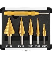 Step Drill Bit Set for Metal