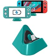 Charging Dock for Nintendo Switch Lite, Charging Stand Station Compatible with Nintendo Switch (G...