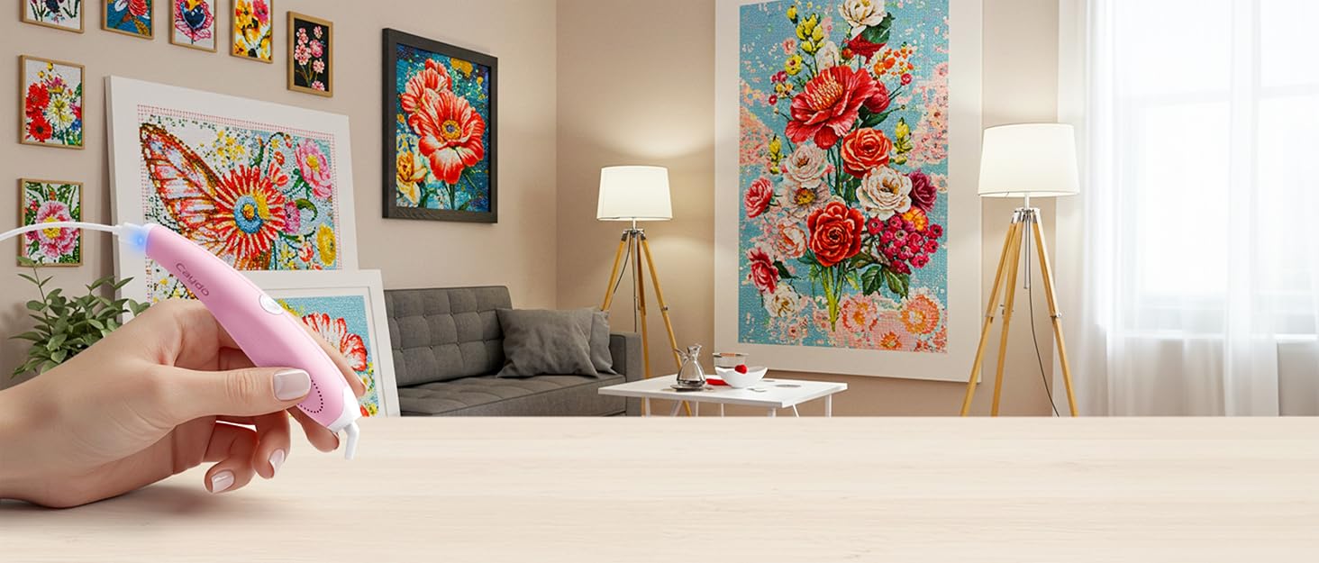 Electric Diamond Art Painting Pen