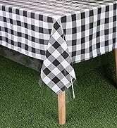 Clear tablecloth