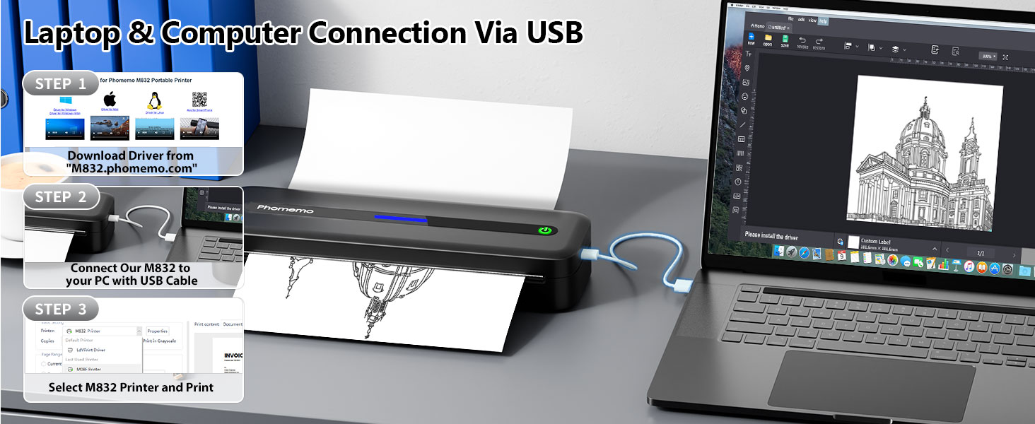 wireless portable printer