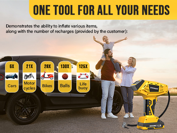 battery tire inflator