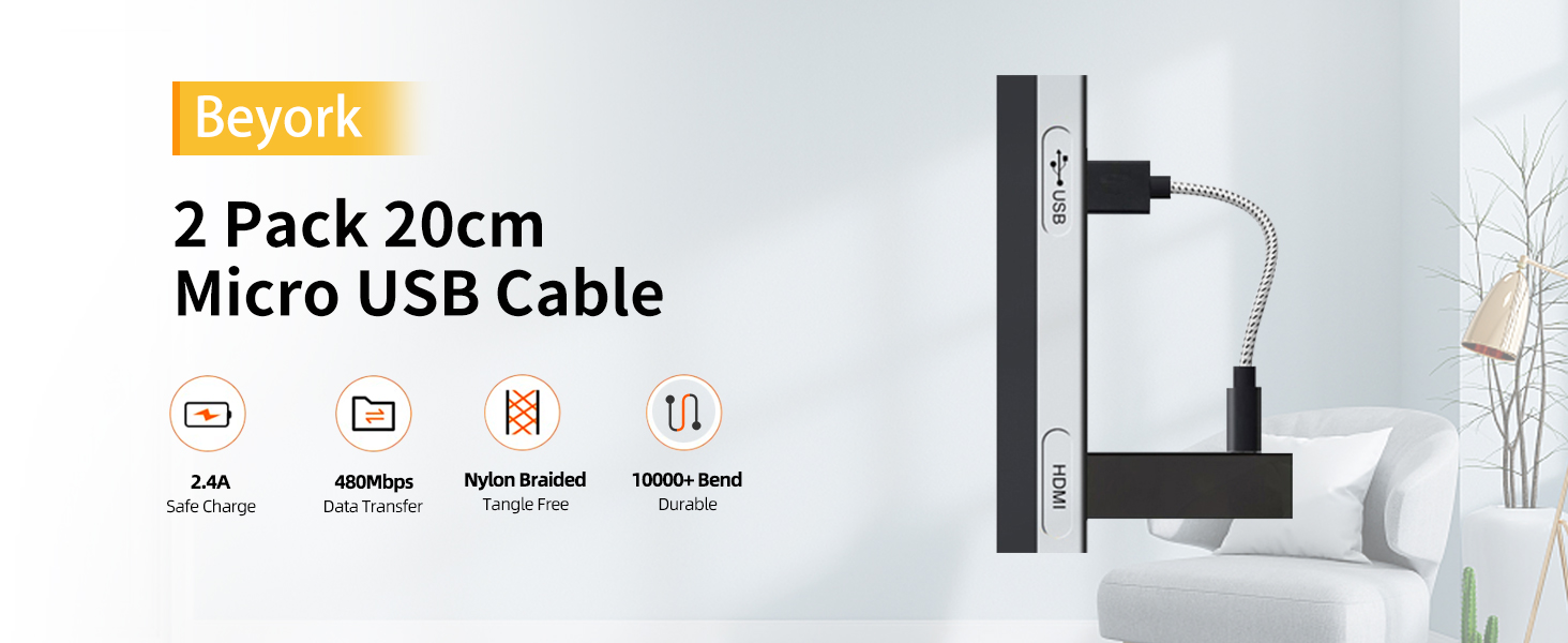fire stick cable usb power cord