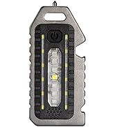 BY-J Cob Mini Flashlight Keychain Light, 500 Lumens Bright Rechargeable, Small Multi-Function Wor...