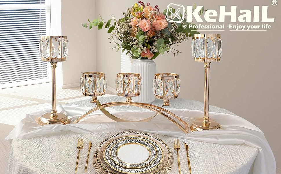 five head candle holder