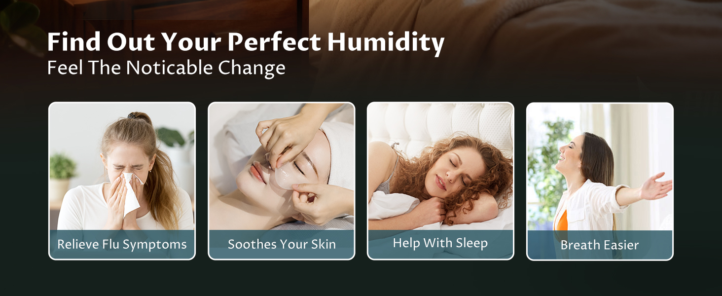 Humidifier for Bedroom Large Room