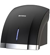 Bertreno Commercial Hand Dryer Electric Compact Hand Dryer for Bathrooms Commercial 1800W High Sp...
