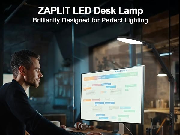 desk lamp with clamp