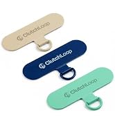 ClutchLoop Anchor 2 – Premium Metal Phone Tether Tab, Ultra-Thin 0.30mm with 3M Adhesive, Strong ...