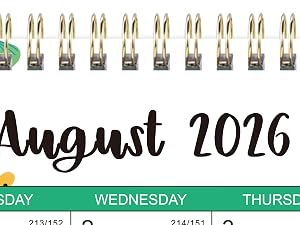2026-2027 desktop calendar 2026-2027 small desk calendar small