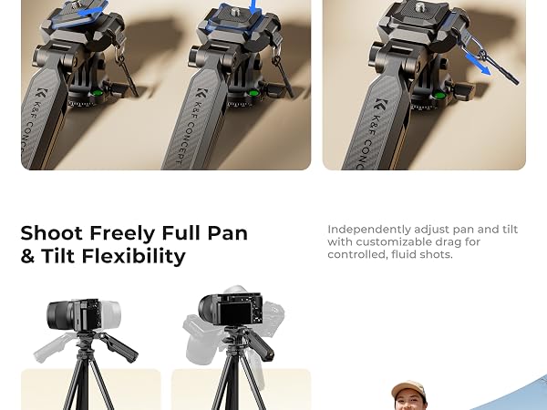 Press-to-lock mechanism. Secure your camera instantly. Fast removal & installation