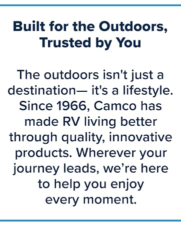 Camco has made RV living better through quality, innovative products.