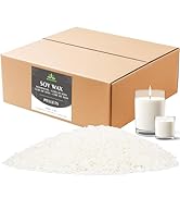 Soy Wax, Waxcanpy Natural Candle Wax, Organic Soy Wax for Candle Making from Farm, No Additives, ...