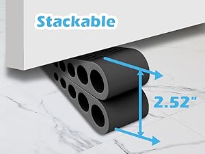 Wedge Door Stops with Holders