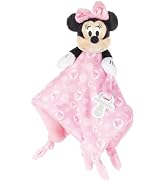 KIDS PREFERRED Disney Baby Minnie Mouse Plush Stuffed Animal Snuggler Lovey Security Blanket - Pi...