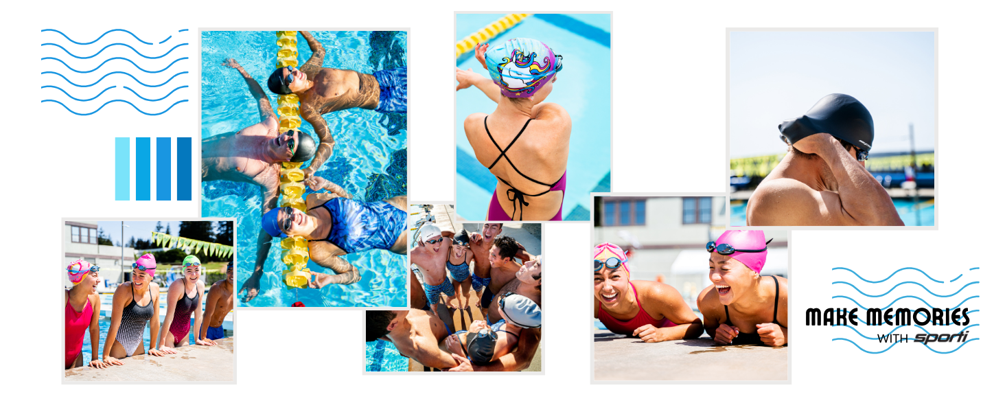 swim cap, silicone swim cap