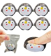 6Pcs Penguin Taba Squishy Toys, Kawaii Squishies, Handmade Taba Squishy Penguin Mochi Toy Stress ...