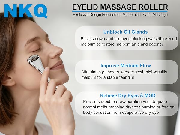 eyelid massage roller