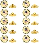 TONOS Exquisite American Flag Pin -The Stars and Stripes Flag Lapel Pin, USA Flag Pin