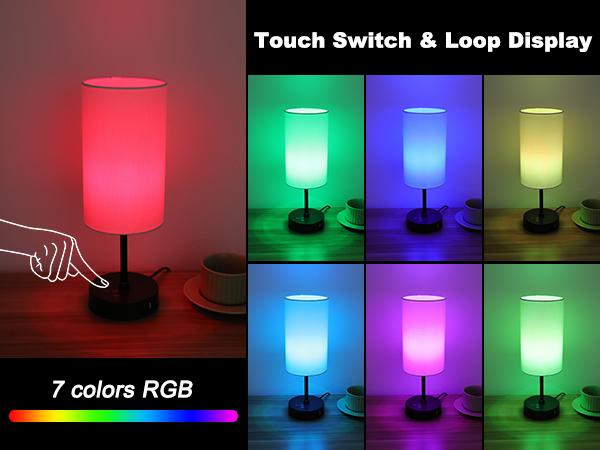 use the RGB 7 colors mode as ambient light for special occasions