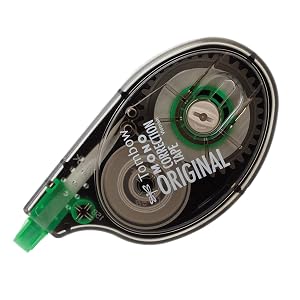 Original Correction Tape, single line correction tape, easy to use correction tape, white correction
