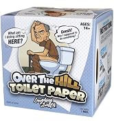 Over the Hill Toilet Paper - Funny Gag Gifts for Men & Old People - Birthday Party Supplies for 4...