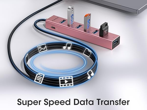 1 in 8 out USB Splitter