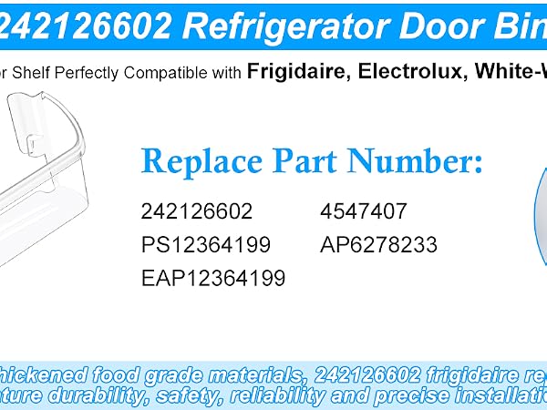 frigidaire shelf replacement