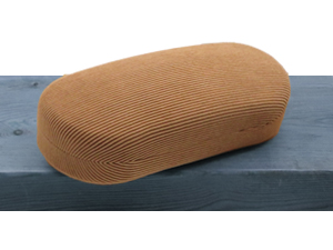 AS87 Large Hard eyeglass case corduroy beige sunglass case soft glasses case