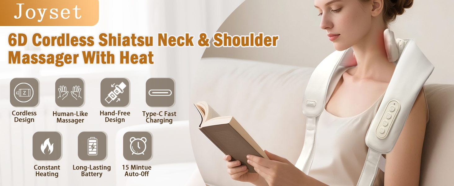 kneading neck massager