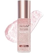 medicube Jelly Mist Serum with Pink PDRN Collagen | Dual-Texture Glow Spray with Niacinamide, Glu...