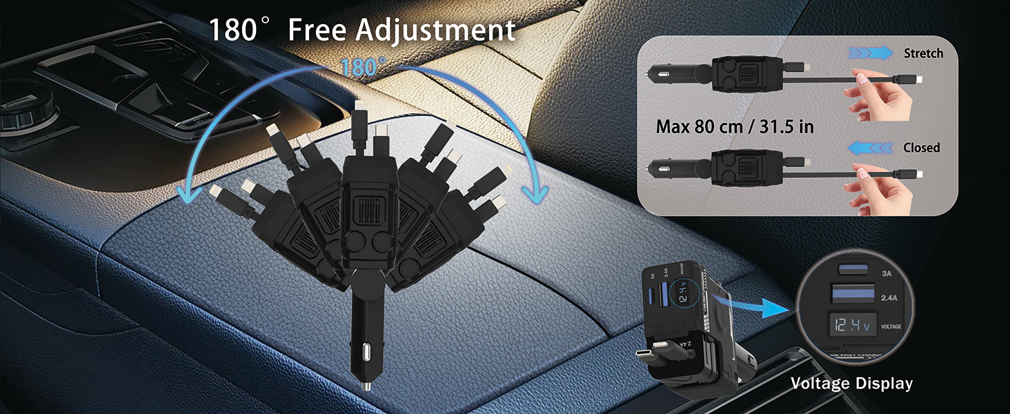 180°free adjustment