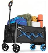 Gonex Electric Wagon Cart with Smart Handlebar 360lbs Heavy Duty Motorized Utility Wagon for Camp...