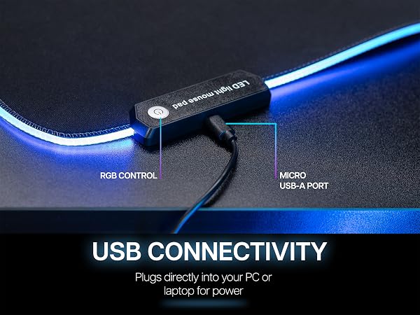 RGB DESK PAD LED DESK PAD FULL DESK PAD LIGHTED RGB FULL SIZE DESK PAD EXTRA LARGE LED MOUSE PAD